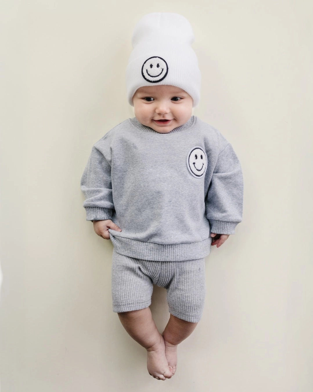 Smiley Biker Shorts Set Pre-Order