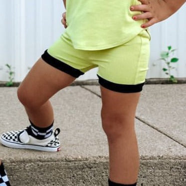 Blazies Shorts - Bright Chartreuse