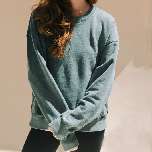 Adult Fireside Crew Neck | Sea