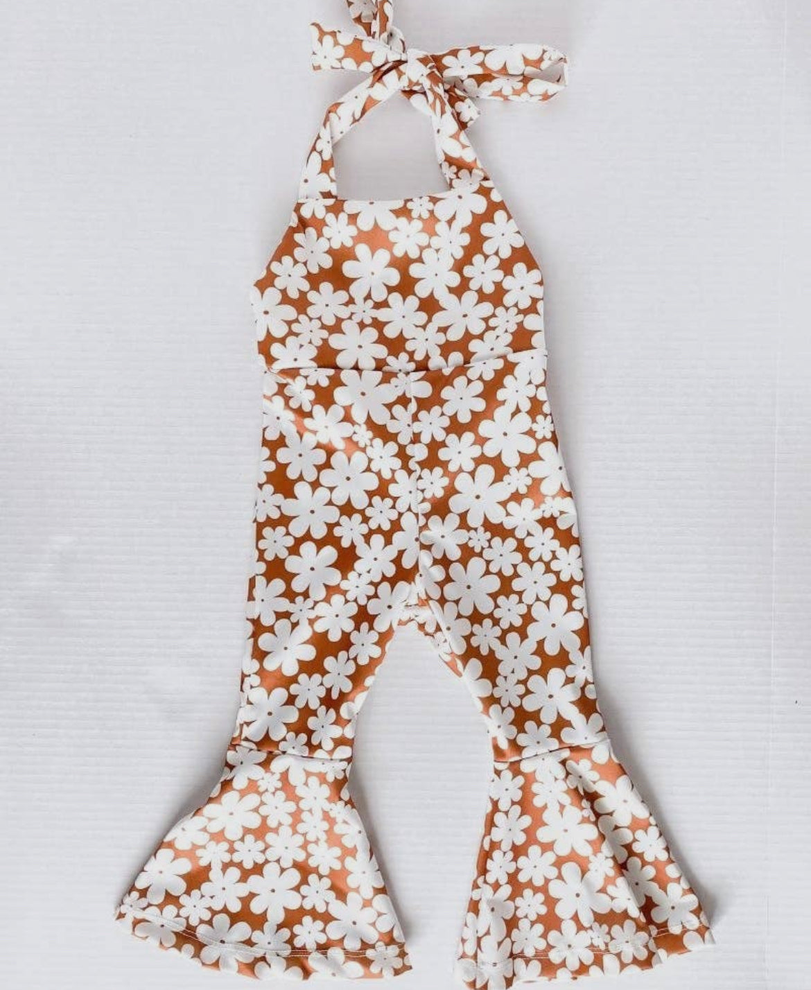 Andi Pleated Bell Bottom Jumpsuit