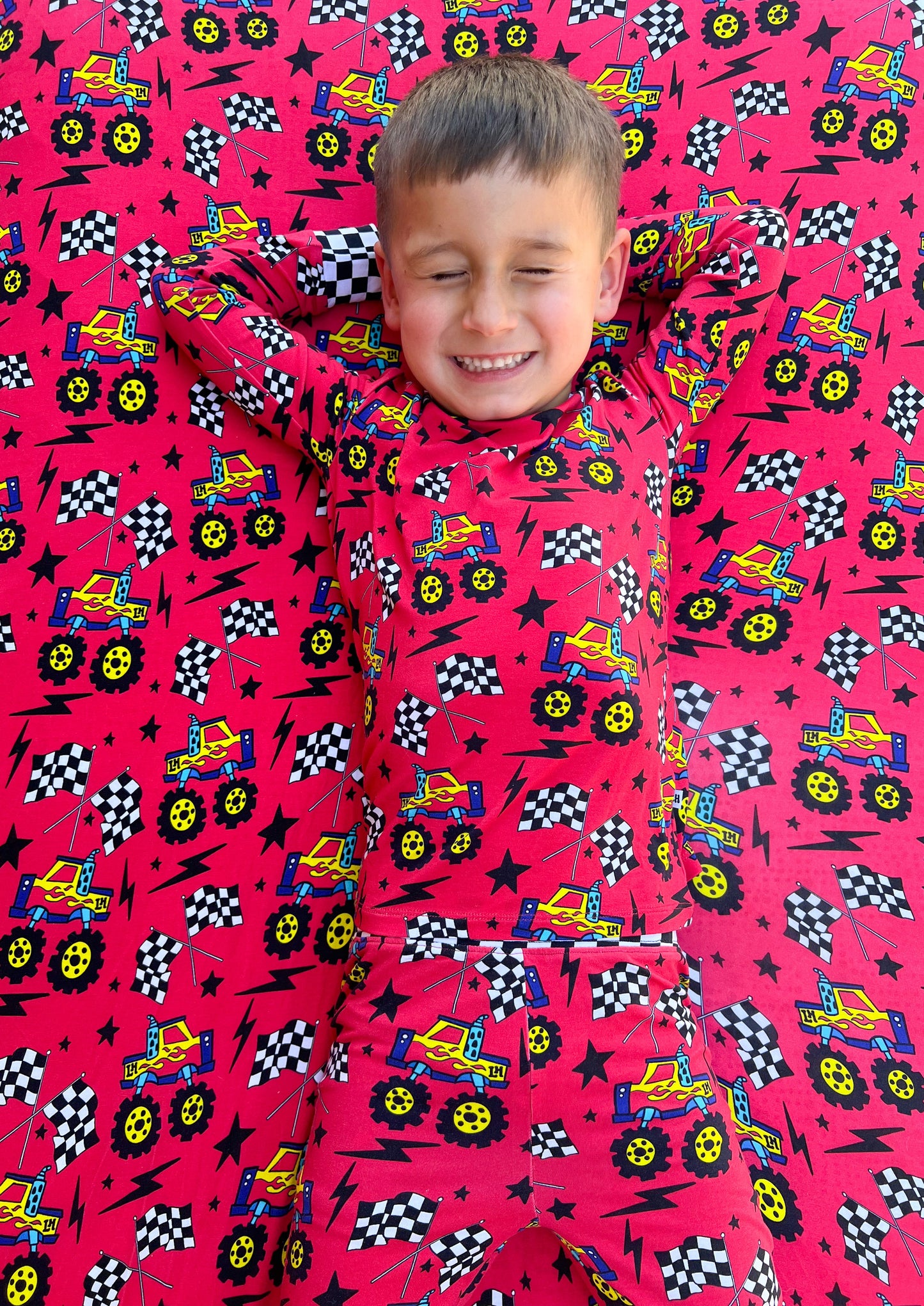 PRE-ORDER “Go the truck to sleep” Bamboo Pajamas