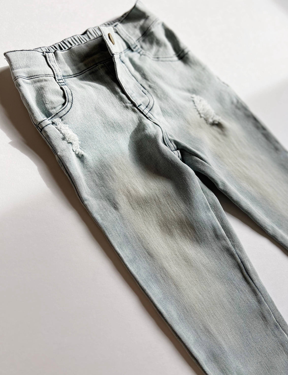 Stretch Denim-Slate Gray