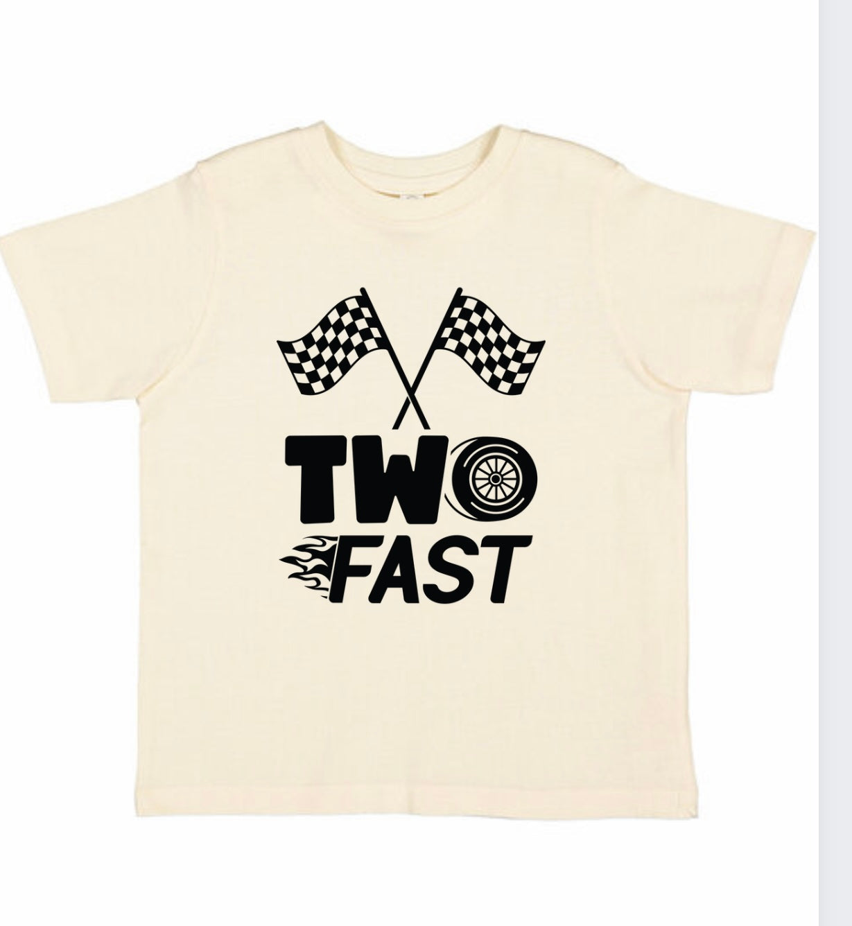 “Two Fast” Birthday Tee (MTO)