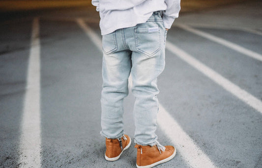 Stretch Denim-Slate Gray