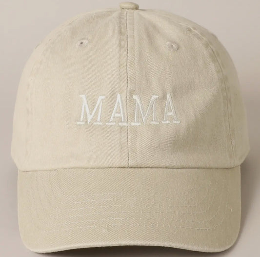 Mama Baseball Cap- Sage(PRE-ORDER)